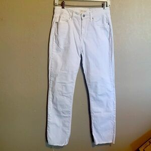 Jessica Simpson White Jeans, 28